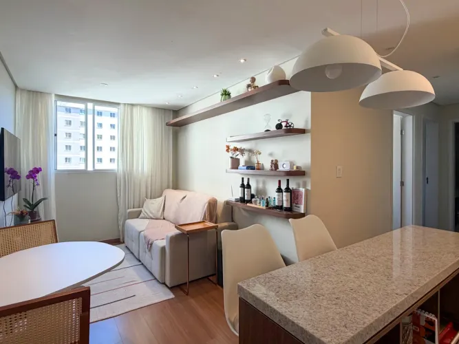 Apartamento com 2 quartos e lazer completo para venda