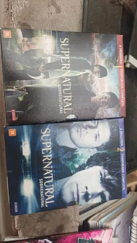 Supernatural DVD temporada 1 e 2, completa box