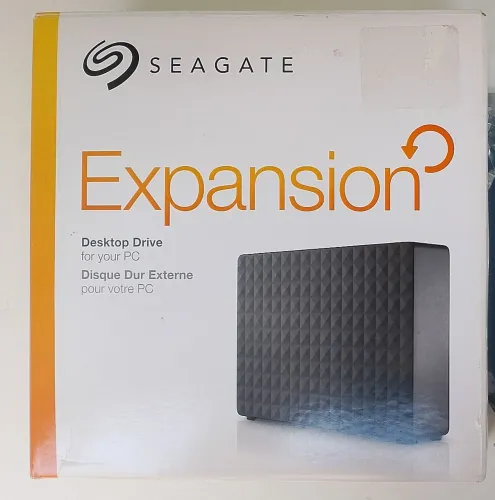 Case para HD até 16TB (Seagate) /Não acompanha HD.