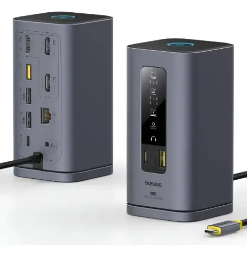 Baseus Spacemate Docking Station 11 Em 1 Triple 4k Mac