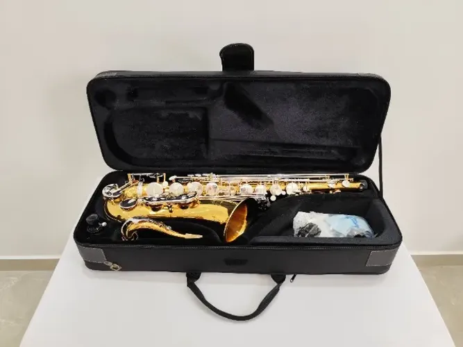 Sax Tenor Tokai TST-200GP Sib - Dourado c/ Prata - NOVO ( De Mostruario ) R$6490/Troco