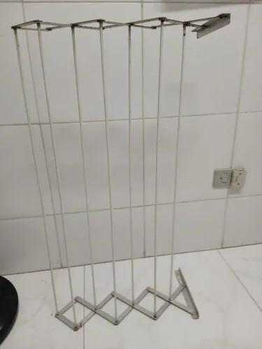Varal sanfonado em alumínio 80 cm