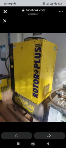 Compressor de parafusos com secador plan