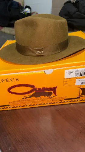 Chapéu Cury Ramenzoni Indiana Jones - Marrom