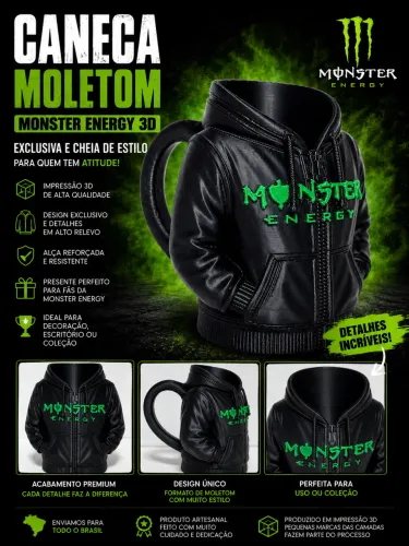 Porta lata monster