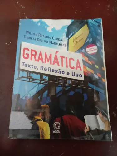 Livro gramatical Willian Roberto cereja