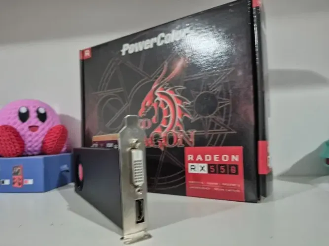 Placa de vídeo RX550 2gb Low profile