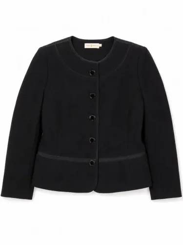 Casaco Tory Burch feminino preto Original