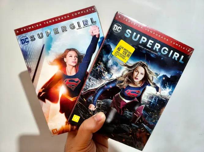 Supergirl - Temporadas 1 e 3 - DVD - Lacrados