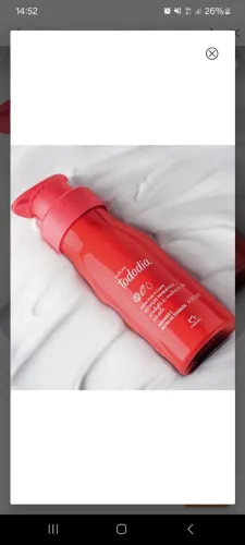 Creme morango e baunilha dourada 400ml