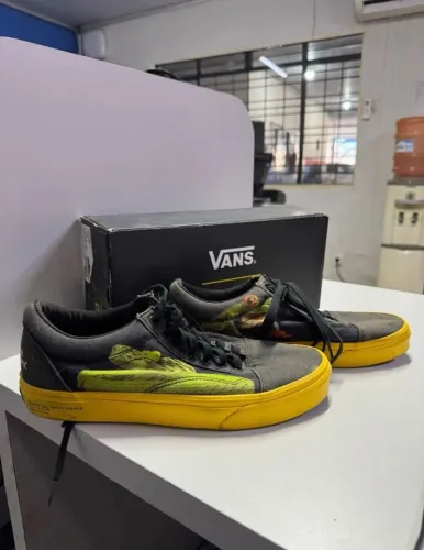tenis vans vans old skool national geographic tamanho 41
