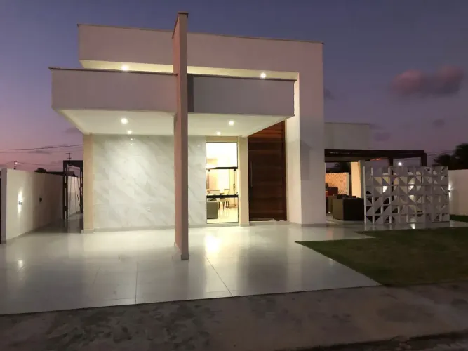 VENDO CASA ALTO PADRÃO EM CONDOMINIO PÉ NA AREIA | COM 4 QUARTOS EM JACUMÃ/RN