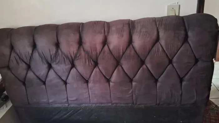 Cabeceira marrom Queen aceito 250 mais troca