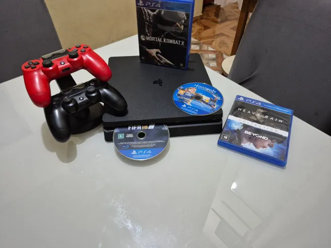 PS4 SLIM 1 TERA - KIT COMPLETO