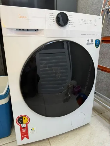 Máquina de Lavar 13kg Midea HeathGuard Branca Conectada (Com Garantia)