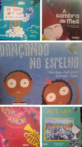 Combo 5 Livros Infantis Coleção Edebé Histórias Ilustradas Excelente Estado