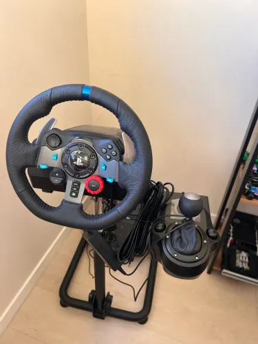 VOLANTE LOGITECH G29 COMPLETO (CÂMBIO MANUAL E SUPORTE)