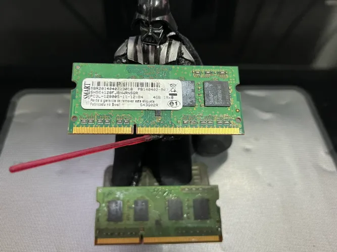 Par de memória DDR3 4Gb PC3L-12800s