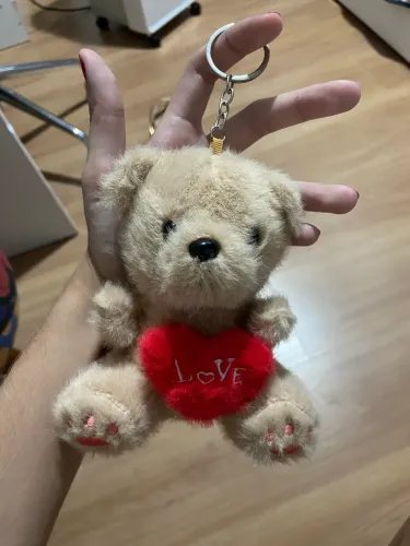 Urso De Pelúcia Coração - Presente Romântico