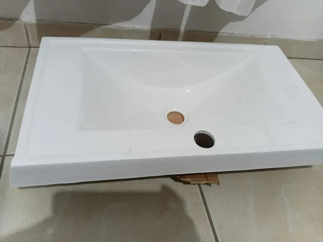 Pia para Banheiro nova!