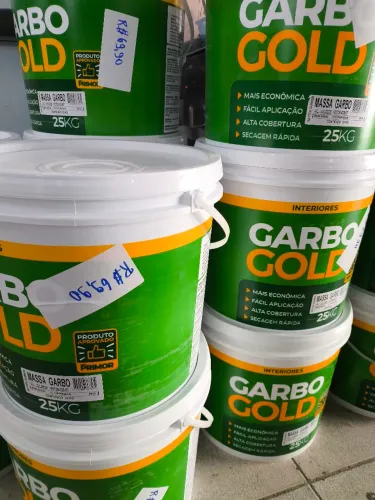 Massa Corrida Garbo 25kgs R$69,90