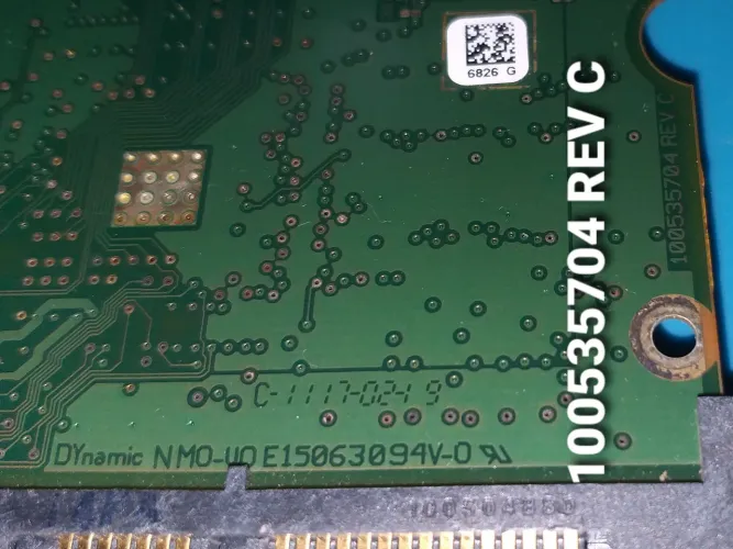 Placa Lógica Para Hd Seagate St500dm002 Pn 100535704 rev.C Funcionando Zona Norte SP