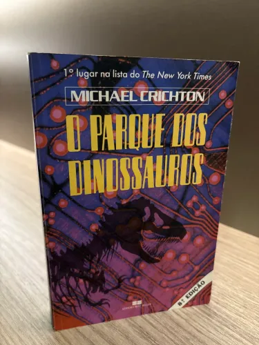 Livro Jurassic Park - O Parque dos Dinossauros 