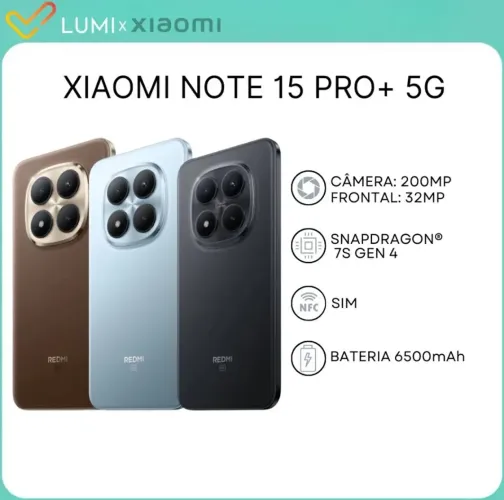 Celular note 15 pro Plus 5g 512/12 ram novos