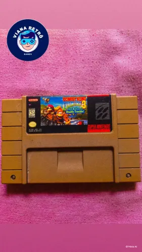 Cartucho Super Nintendo (Donkey Kong Country 3)