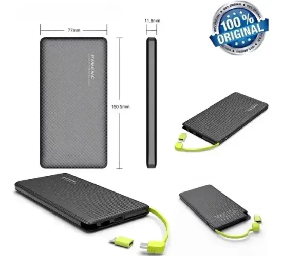 Carregador Portátil Celular 10000 mah Bateria Externa
