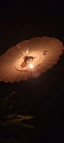 Luminaria poste antigo
