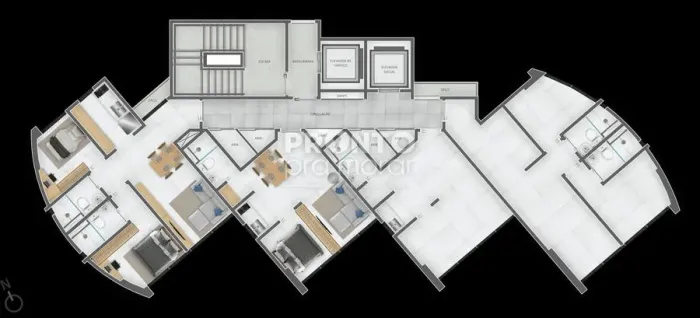 Flat com 1 quarto em Casa Amarela
