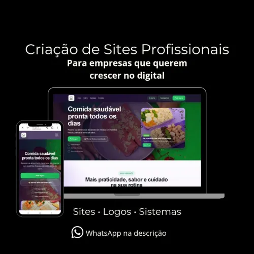 Criação de Site Profissional + Logo para seu Negócio