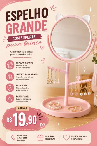 ESPELHOS DIVERSOS MODELOS