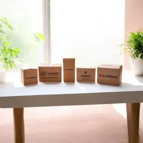 Caixa de Papelão Usada Semi Nova para E-commerce Mudança Organização