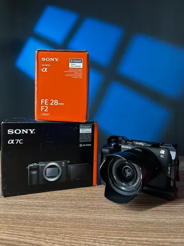 Sony A7c com lente 28mm