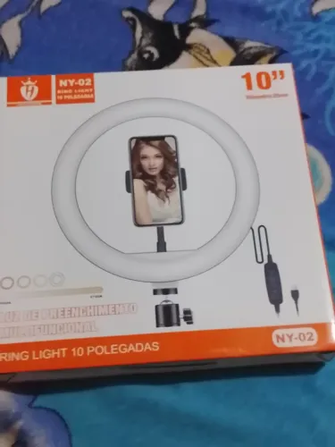 Ring Light 10 polegadas potência de luz 200k ótimo pra quem tira fotos e faz vídeos!