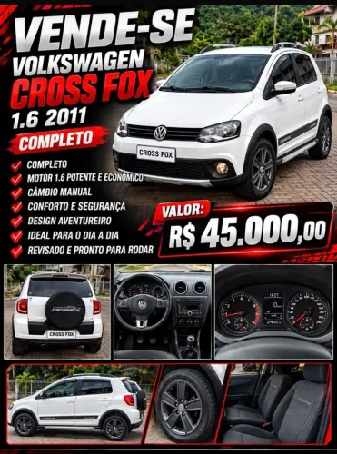 Volkswagen Crossfox 1.6 MI Total Flex 8V 5P 2012