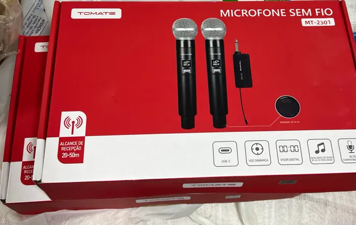 OPORTUNIDADE Microfone profissional sem fio