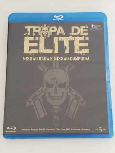 Blu Ray Tropa de Elite - Missão dada é missão cumprida