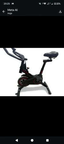 Bicicleta ergométrica  valor 900 reais 