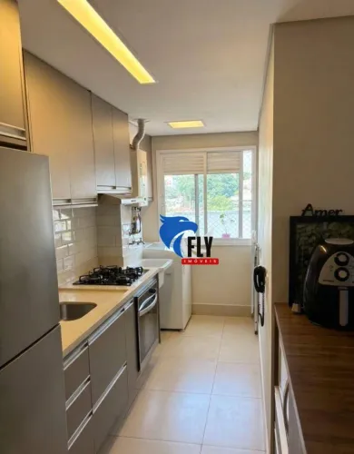 Apartamento a venda de 54m² com Varanda Gourmet e Lazer completo com planejados Vision Spa