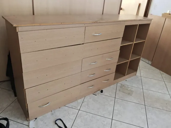 Armário Cômoda Gavetas