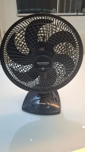 Ventilador mondial preto 30 cm
