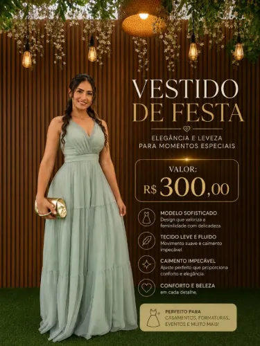 Vestido festa doce pimenta 
