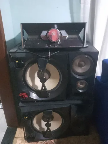 Sony Shake 7 troco por moto boombox ou polibox