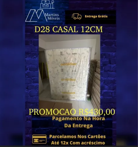 GRANDE PROMOÇÃO COLCHÃO CASAL ENTREGA GRATIS ACEITA CARTÃO