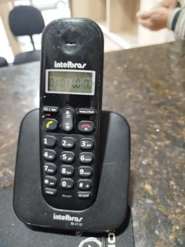 Telefone sem fio Intelbras com bina