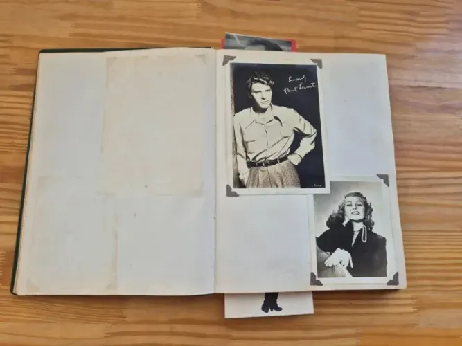 Álbum De Fotos Autografadas Artistas Famosos. Anos 50/60.