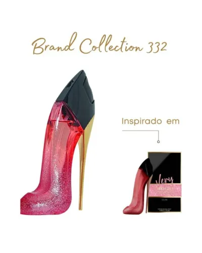 Brand Collection 332- perfume do sapatinho rosa 25ml Feminino Brand Collection 332- perfum
